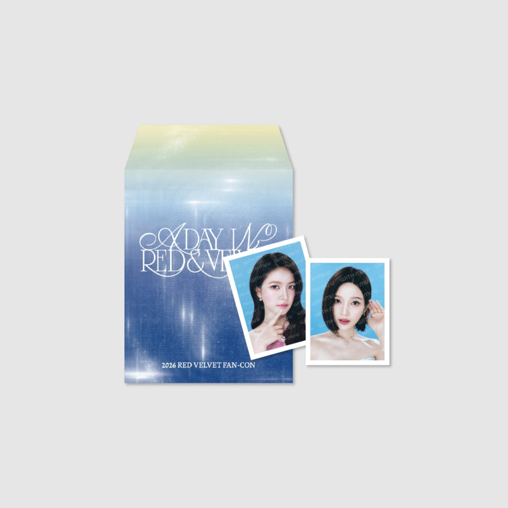 Red Velvet Random ID Photo Set 2026 FAN-CON A Day in Red and Velvet Official MD - Main Image