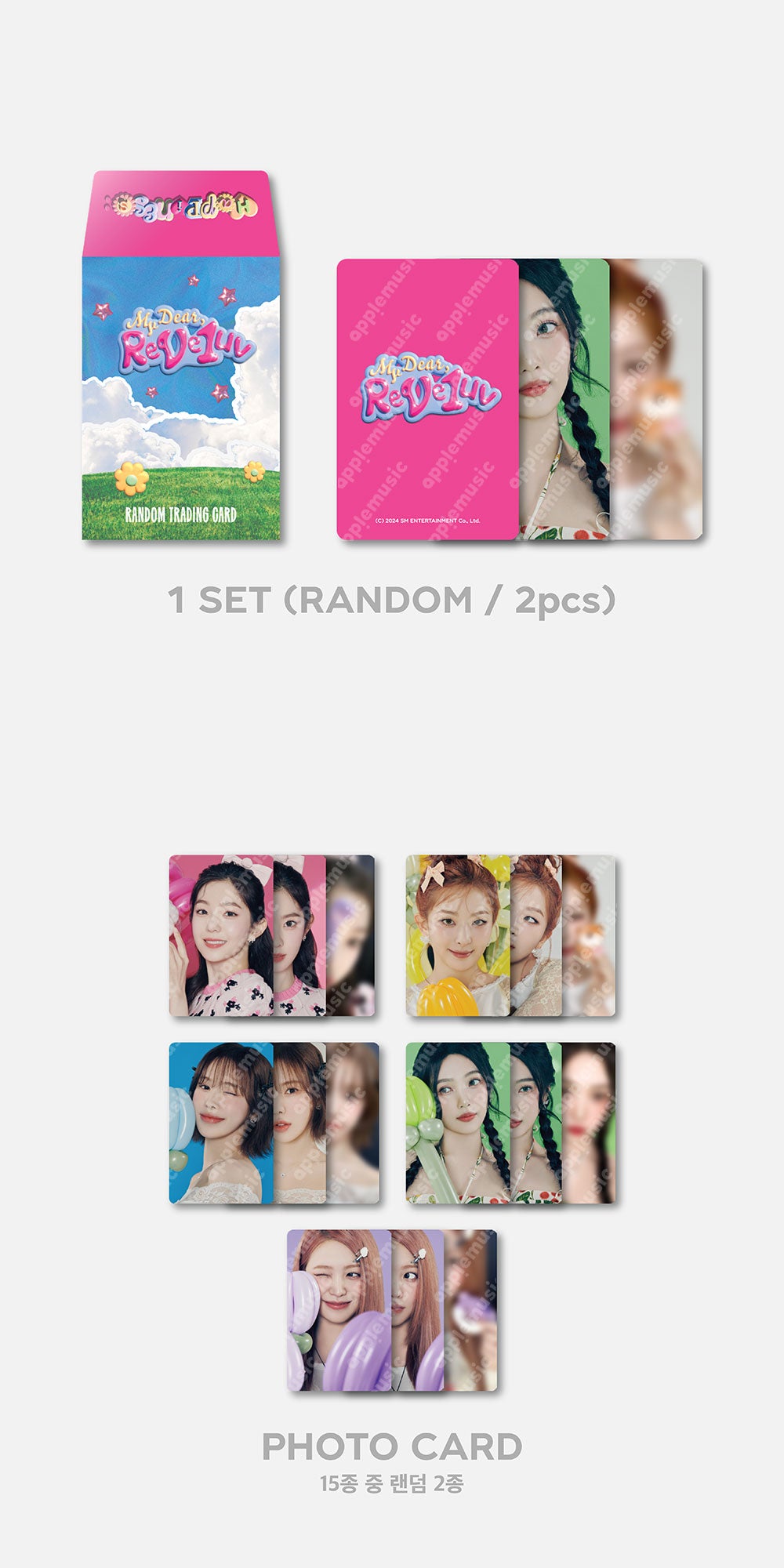 Red Velvet - Random Trading Card [2024 Fancon Tour 'HAPPINESS : My Dear, ReVe1uv' Official MD]