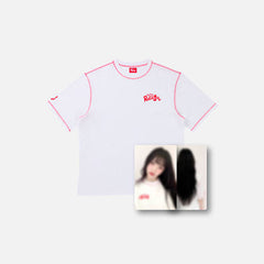 【トレカ無し】Red Velvet SEULGI MD Tシャツ　ホワイト トレカ無し】Red Velvet SEULGI MD Tシャツ ホワイト