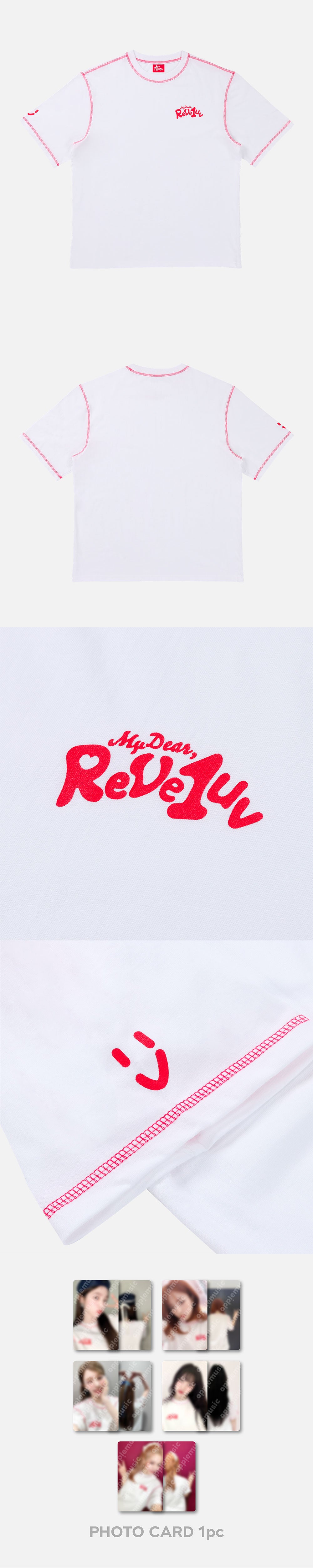 Red Velvet - T-Shirt Set [2024 Fancon Tour 'HAPPINESS : My Dear, ReVe1uv' Official MD]