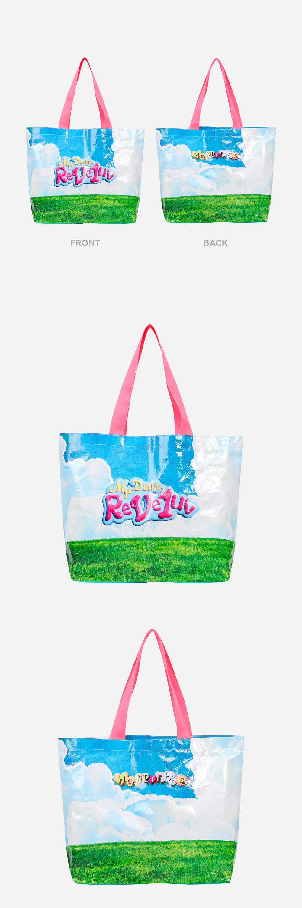 Red Velvet - Tarpaulin Bag [2024 Fancon Tour 'HAPPINESS : My Dear, ReVe1uv' Official MD]