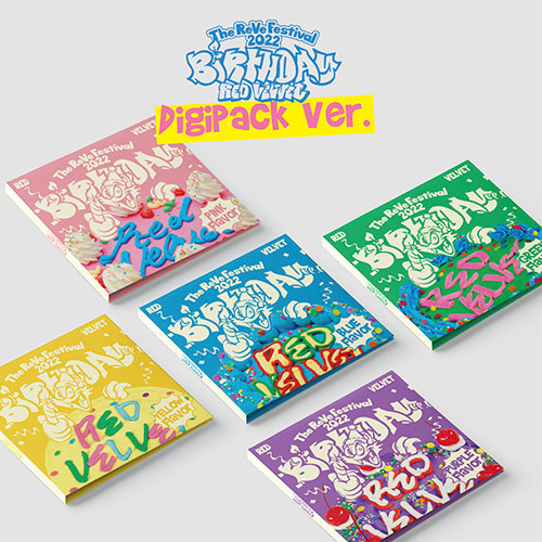 Red Velvet The ReVe Festival 2022 Birthday 10th Mini Album - Digipack Version 5 variations main product image