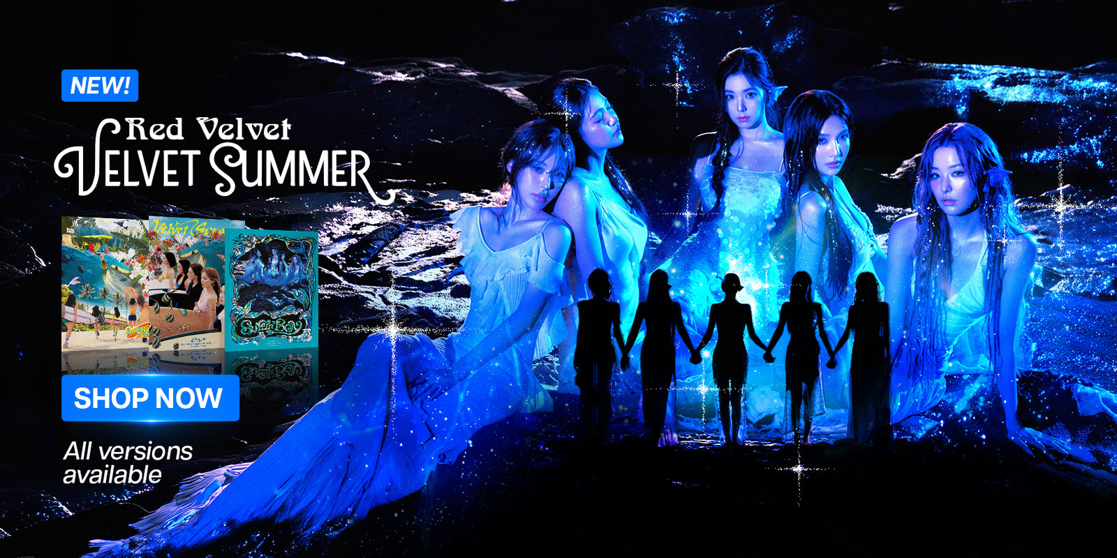Red Velvet Velvet Summer Album - Banner
