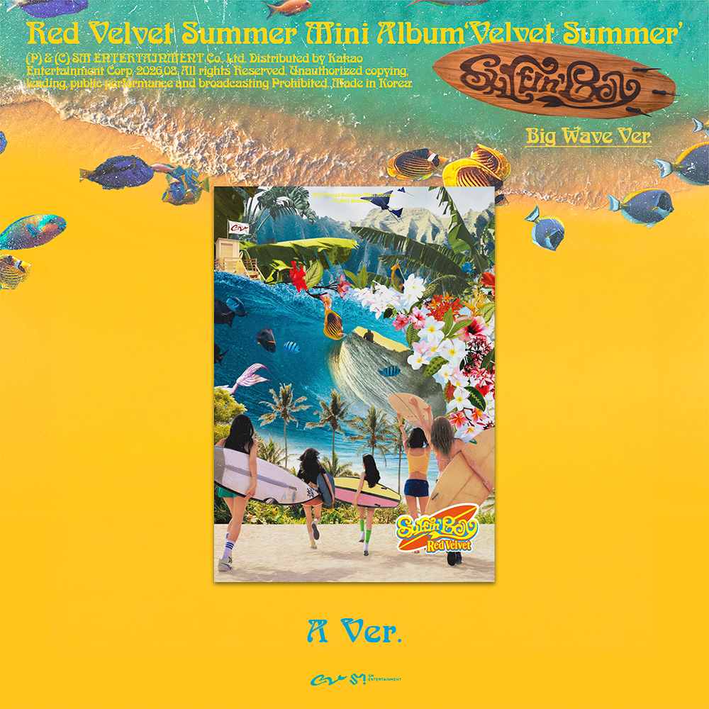 Red Velvet Velvet Summer Summer Mini Album Big Wave Ver - A Ver -  main image