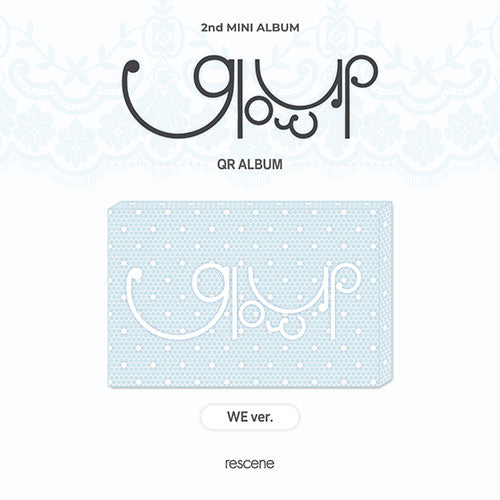 RESCENE Glow Up 2nd Mini Album QR Ver - WE image