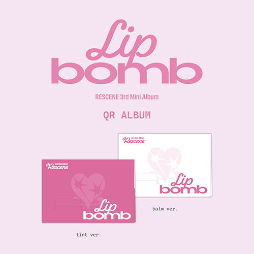 RESCENE lip bomb 3rd Mini Album Photocard QR Ver - Main Image