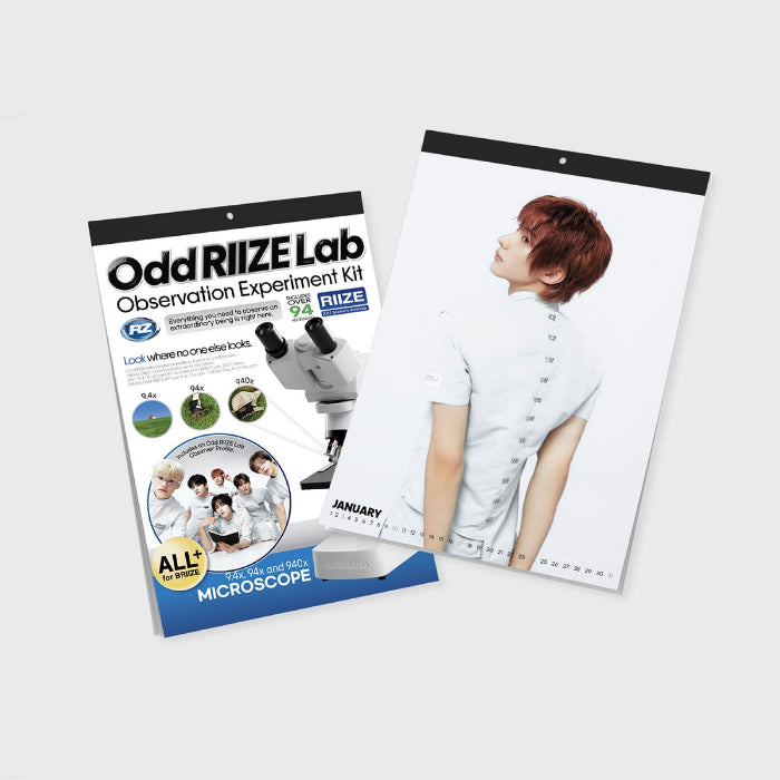 RIIZE 2027 Seasons Greetings Wall Calendar Odd RIIZE Lab - main image