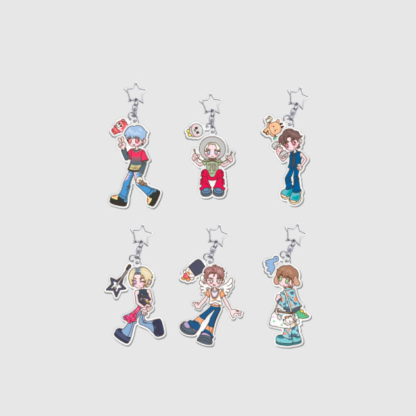 RIIZE Acrylic Keyring 2024 FAN CON RIIZING DAY FINALE 2nd Official MD - main image