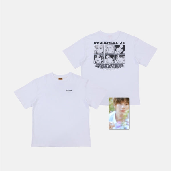 RIIZE RIIZING LOUD MD Tシャツ　黒　WONBIN RIIZE - T-Shirt Set (Black) [2025 RIIZE CONCERT TOUR