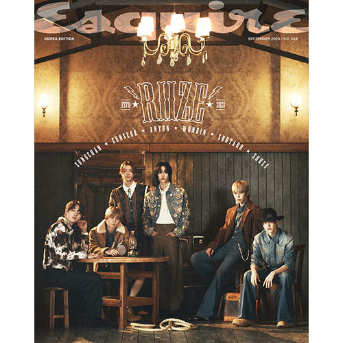 RIIZE Cover ESQUIRE September 2024 - A Version Group main image