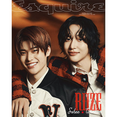 RIIZE Cover ESQUIRE September 2024 - B Version SOHEE WONBIN main image