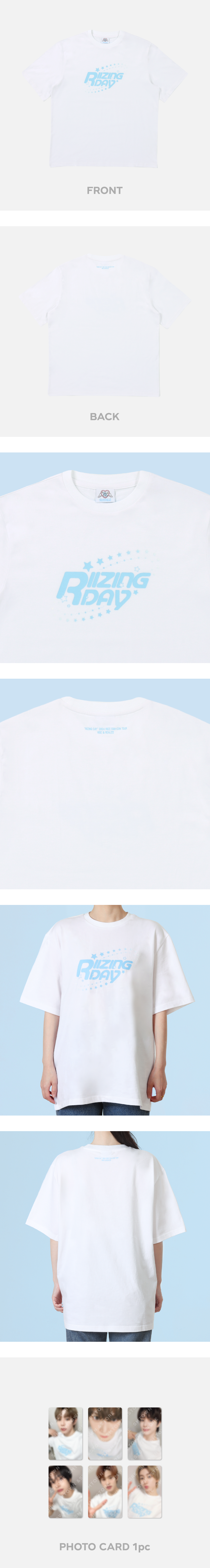 RIIZE - Logo T-Shirt Set [2024 FAN-CON 'RIIZING DAY' FINALE Official MD]