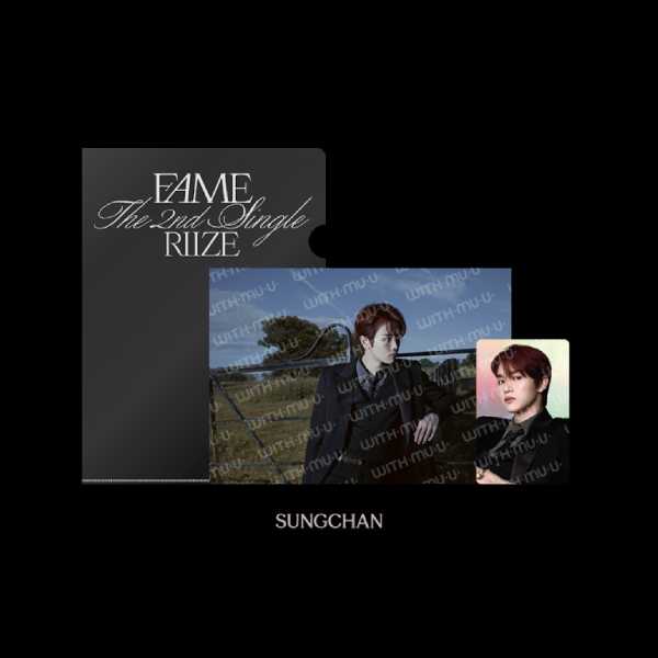 RIIZE Postcard and Hologram Photocard Set 2025 RIIZE PHOTO EXHIBITION Silence Inside the Fame Official MD - SUNGCHAN Version