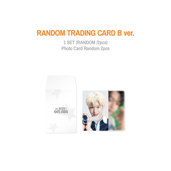 RIIZE Random Trading Card 3rd Anniversary Fanmeeting Ch RIIZE ON AIR Official MD B Ver - main image