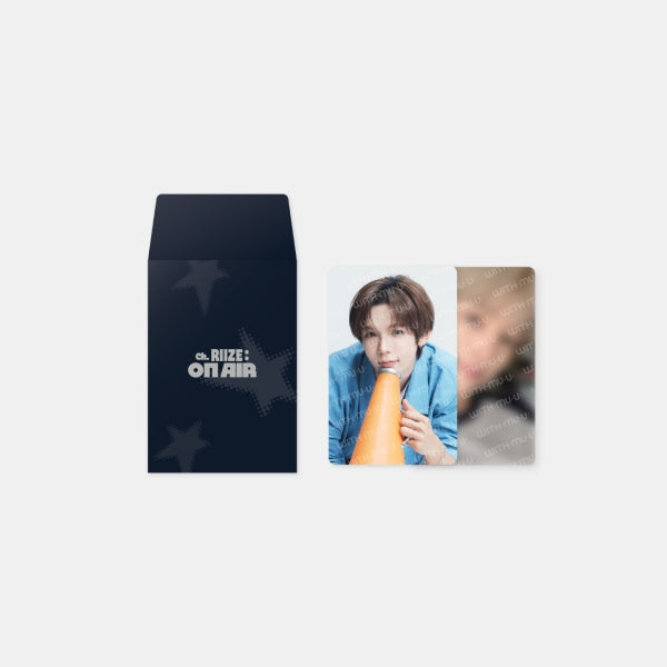 RIIZE Random Trading Card 3rd Anniversary Fanmeeting Ch RIIZE ON AIR Official MD - main image