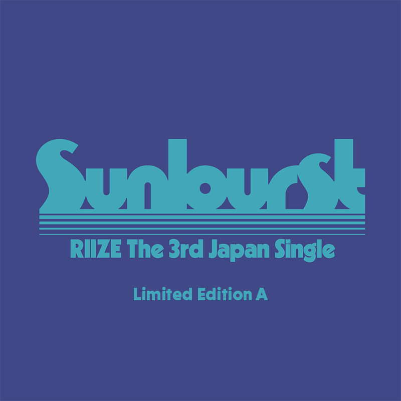 RIIZE Sunburst 3rd JP Single Album - Limited Edition A - Main Image