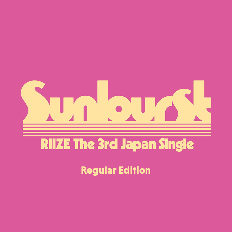 RIIZE Sunburst 3rd JP Single Album - Regular Edition - Main Image