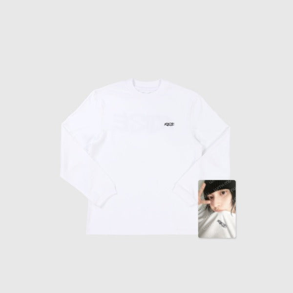 RIIZE White Long Sleeve T Shirt and Photocard Set 2024 RIIZE Valentines DAYZE MD - main image