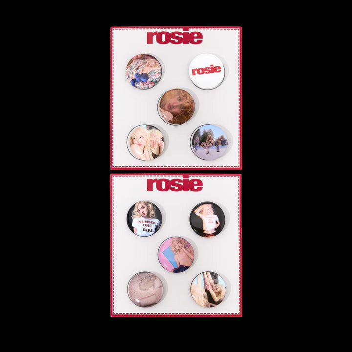 ROSE Pin Button Set rosie APT Official MD - main image