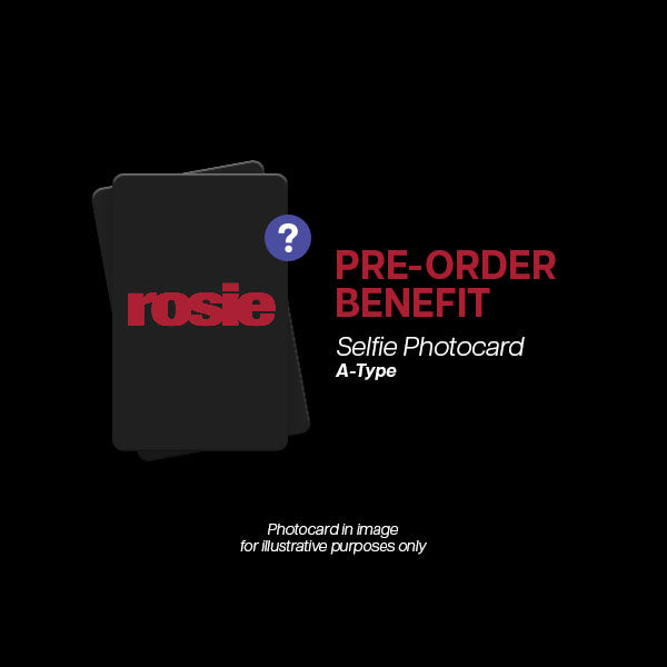 ROSE rosie 1st Album - Retail Exclusive version POB image