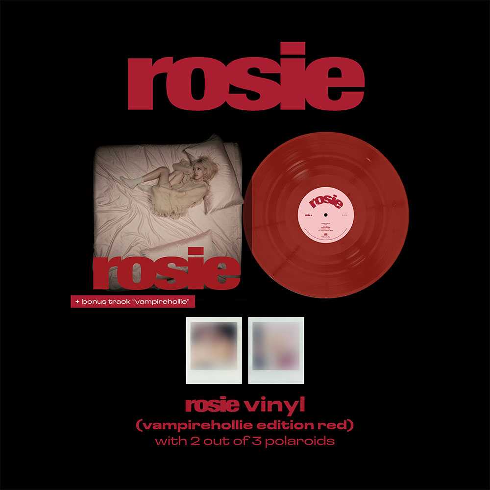 ROSÉ - rosie [1st Album - Vampirehollie Edition Red LP Ver.]