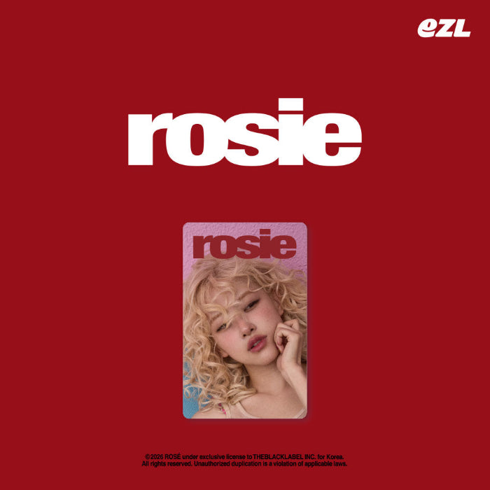 ROSÉ rosie EZL Transportation Card A Ver - main image