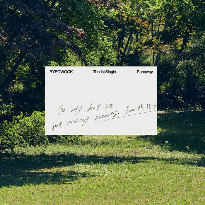 RYEOWOOK Runaway 1st Single Album DIGIPACK Ver - main image