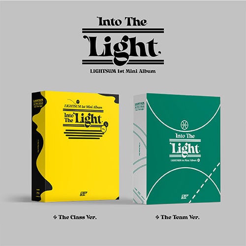 Lightsum Into The Light 1st Mini Album 2 Variations Album Cover