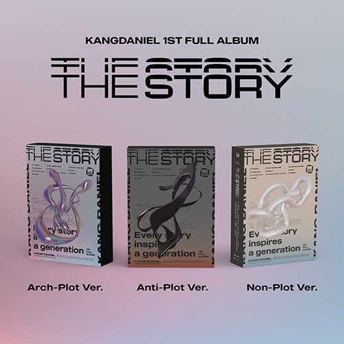 KANG DANIEL The Story 1st Full Album 3 Variations Version Main Product Image