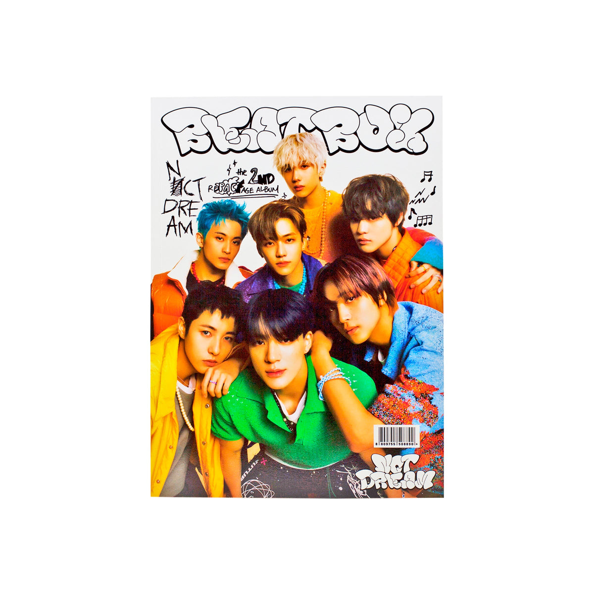 NCT DREAM Beatbox 2nd Album Repackage- Photobook Version New School Ver product image