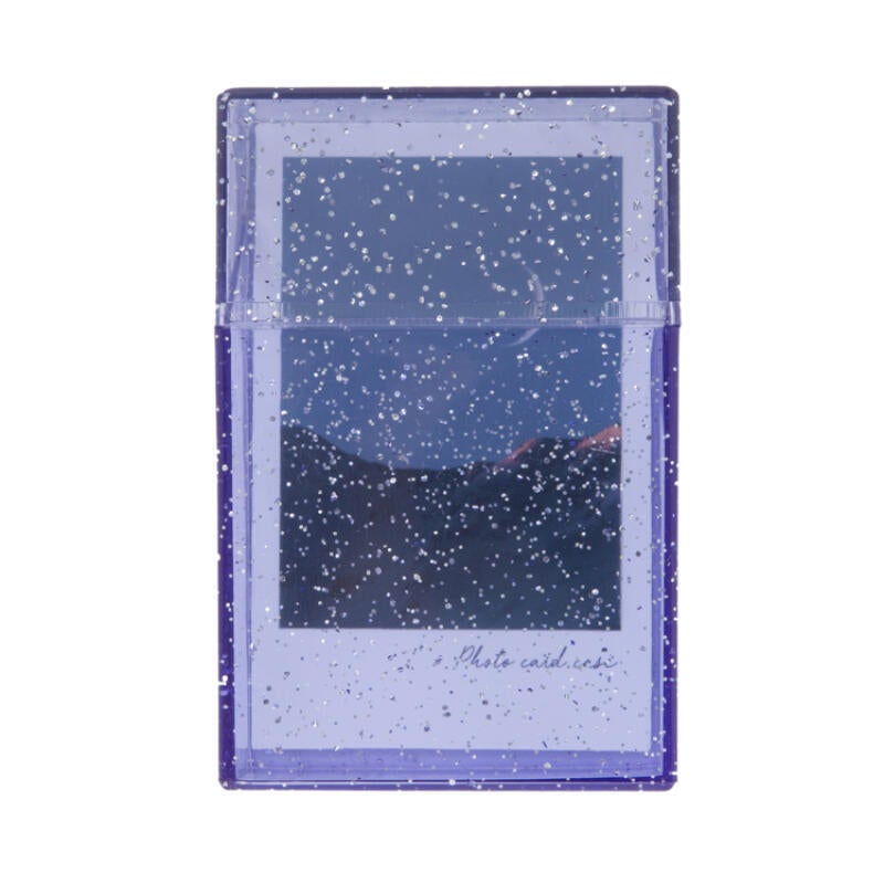 Glitter Photocard Case Purple Main Image