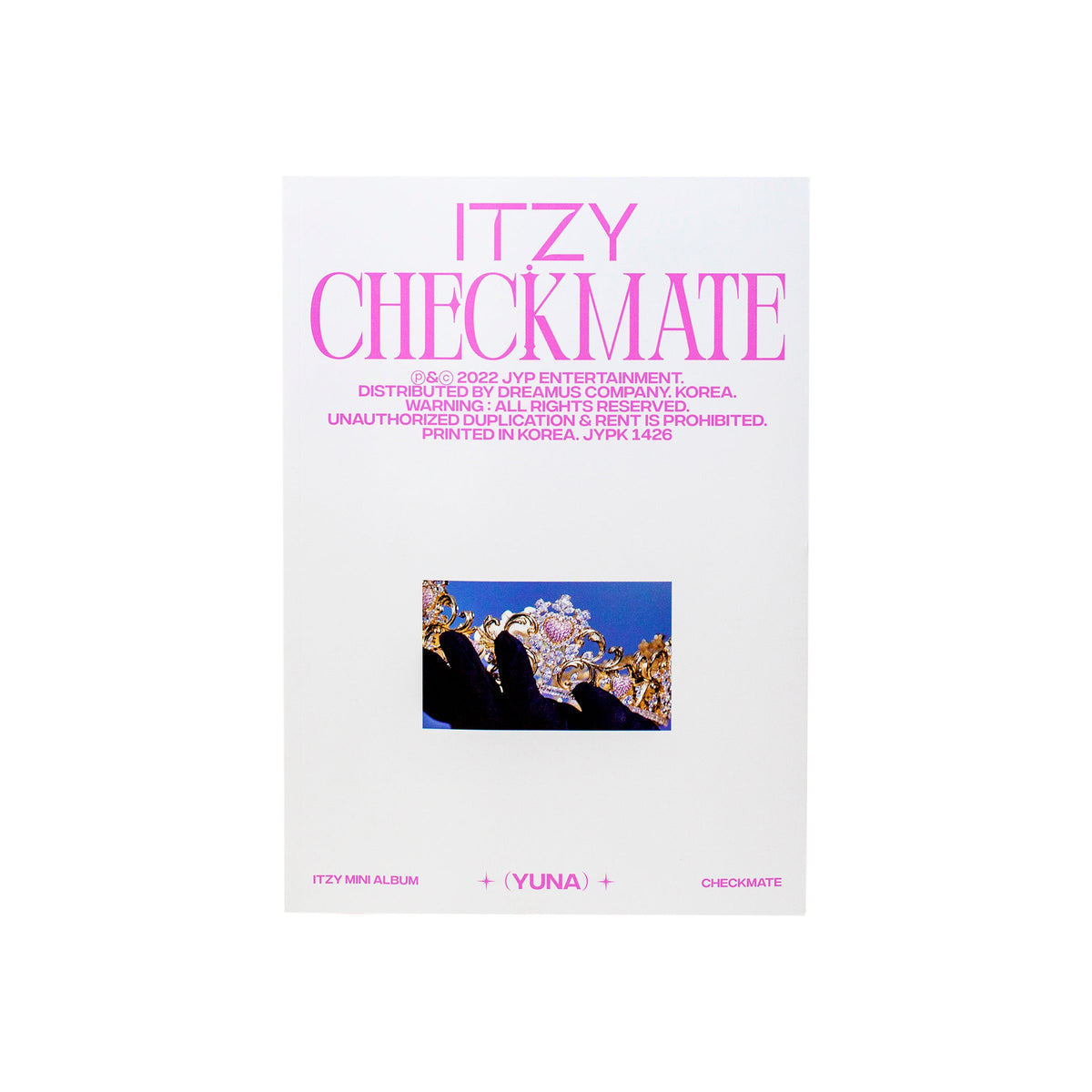 ITZY CHECKMATE Mini Album Standard Edition Yuna Ver cover image