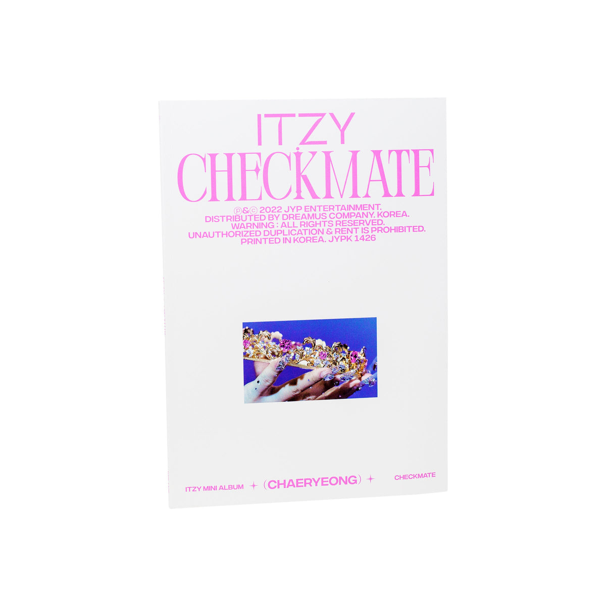 ITZY CHECKMATE Mini Album Standard Edition Chaeryeong Ver cover image