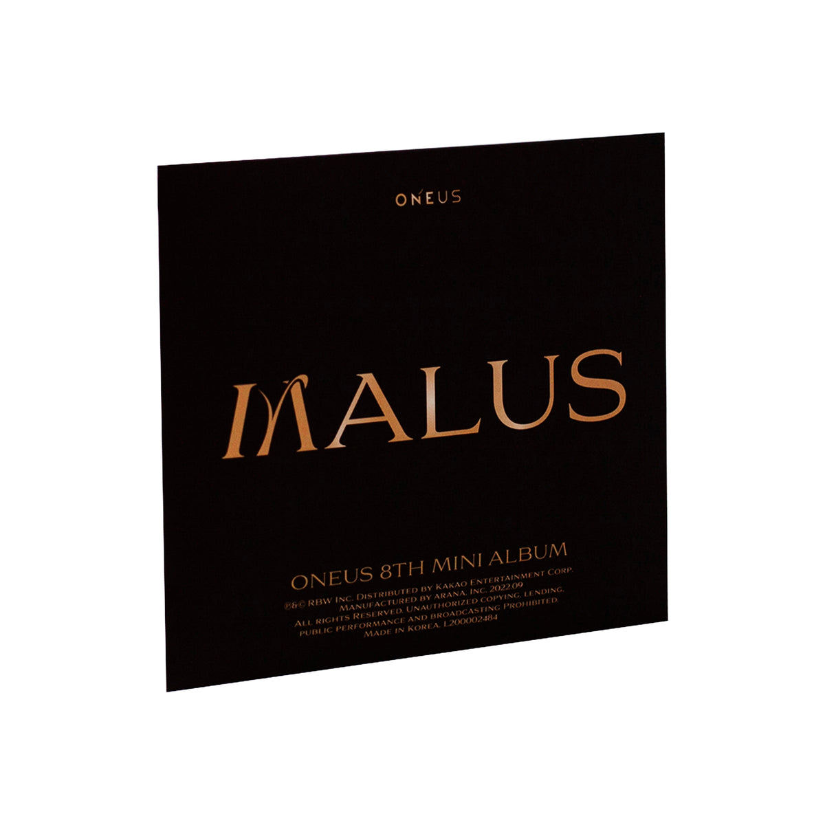ONEUS - MALUS 8th Mini Album - POCA Version main image