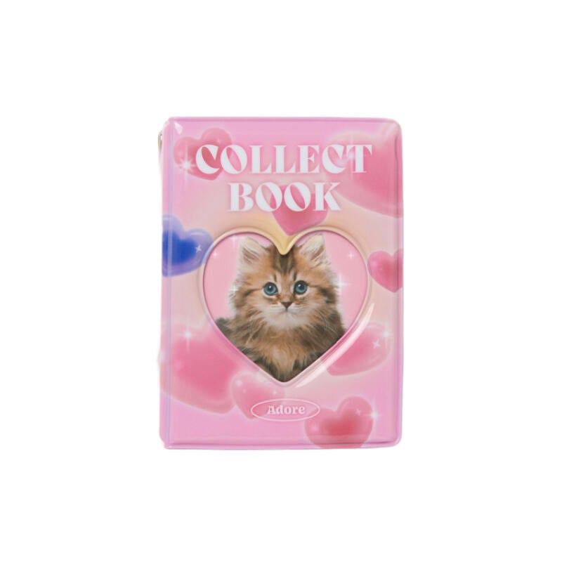 Pink Cat Mini Collect Book Photocard Album - image 1