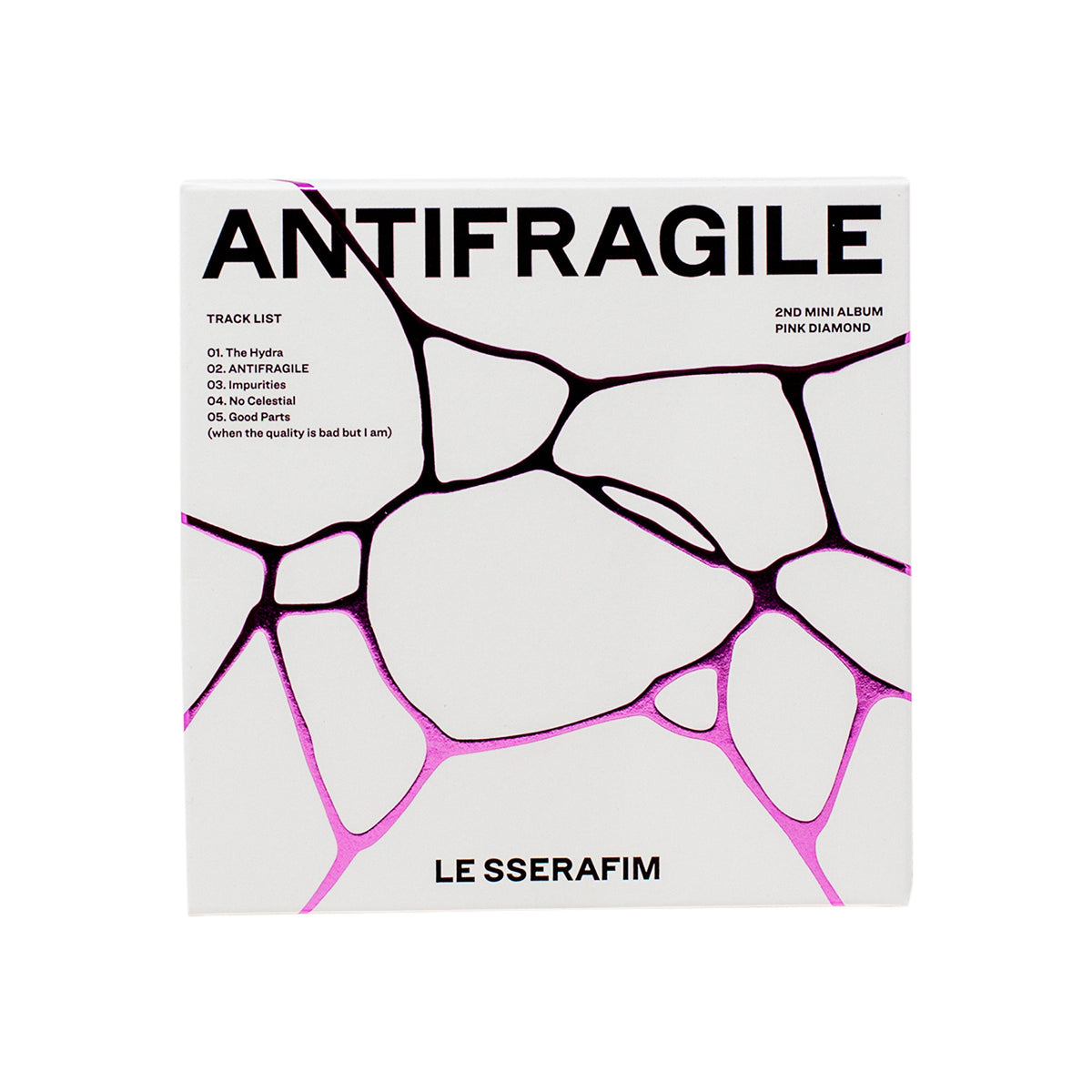 LE SSERAFIM ANTIFRAGILE 2nd Mini Album - COMPACT Version Pink Diamond Ver Main Product Image
