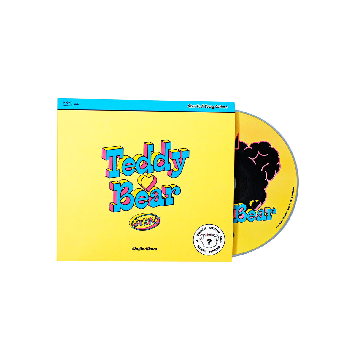 STAYC Teddy Bear 4th Single Album Digipack Version main product image 3