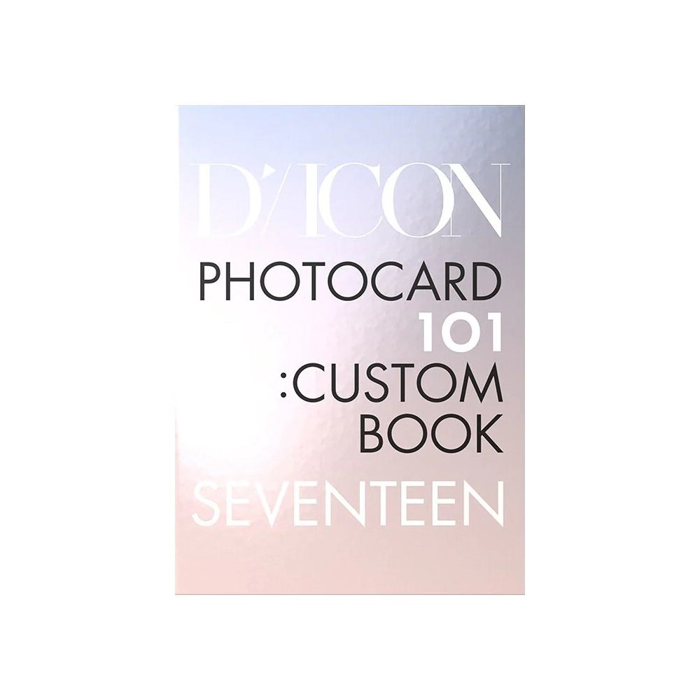 SEVENTEEN DICON Photocard 101 Custom Book Main Product Image