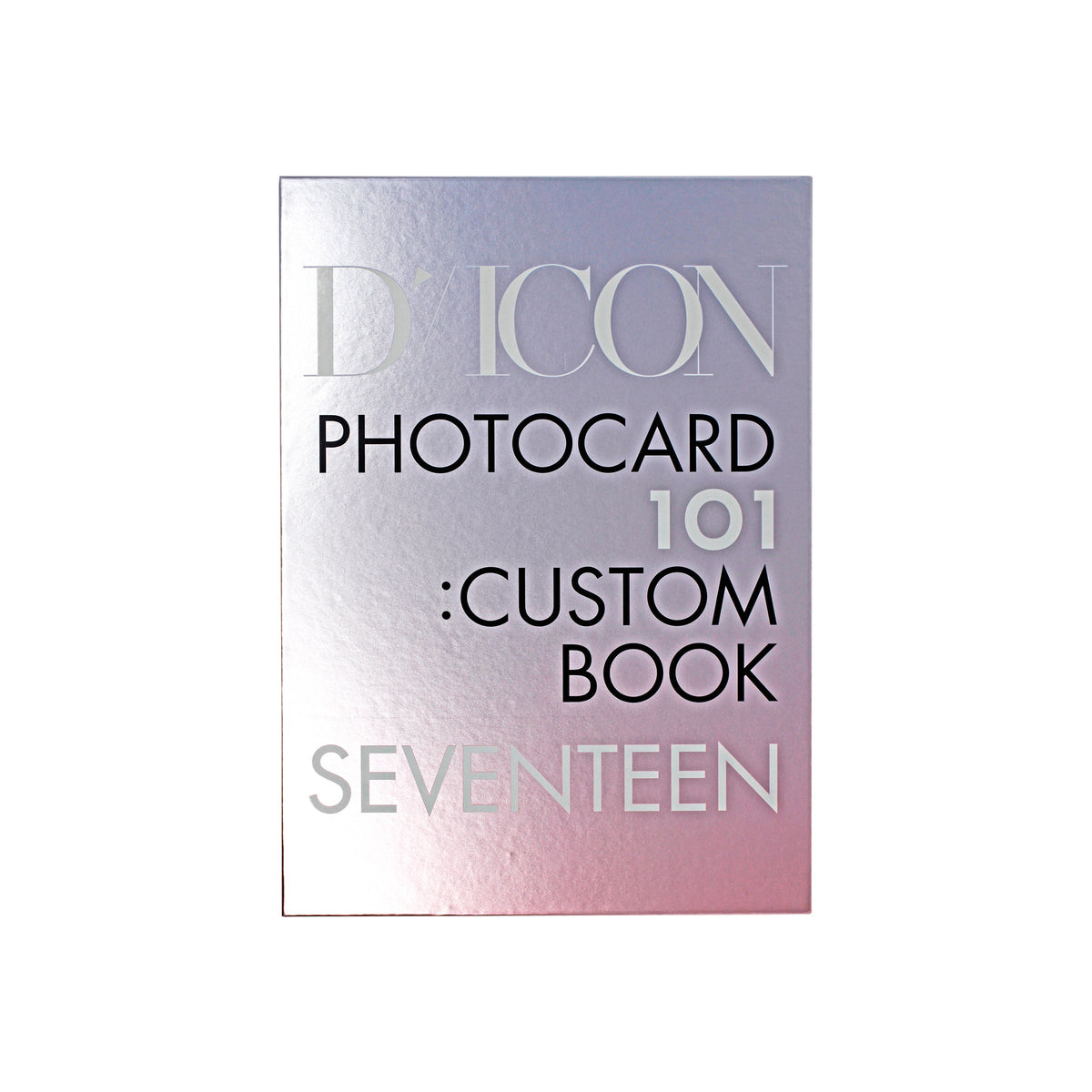 SEVENTEEN DICON Photocard 101 Custom Book Main Product Image