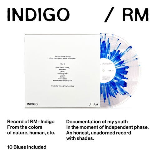 RM Indigo 1st Solo Album LP Edition main image