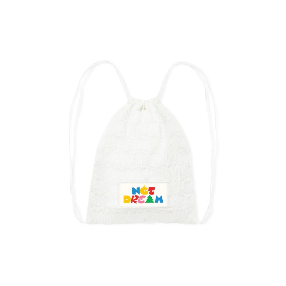 NCT Dream Pompom Metal Broach Candy Winter Special drawstring bag - image