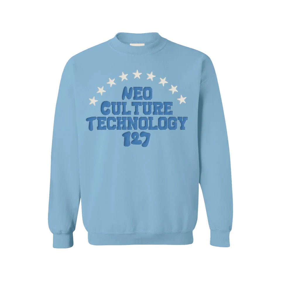 NCT 127 Blue Sweatshirt Neo Culture MD Collection sweatshirt - image