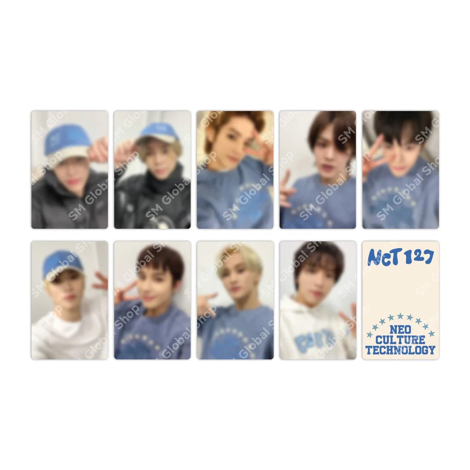 NCT 127 Duffle Bag Neo Culture MD Collection duffle bag button pins photocards - main image