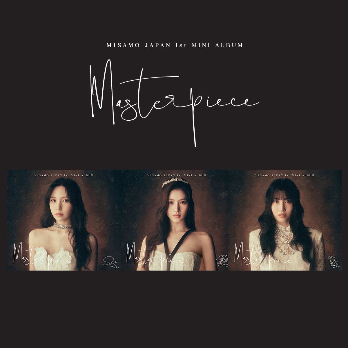 MiSamo Masterpiece 1st Mini Album - Limited Member 3 variations cover image