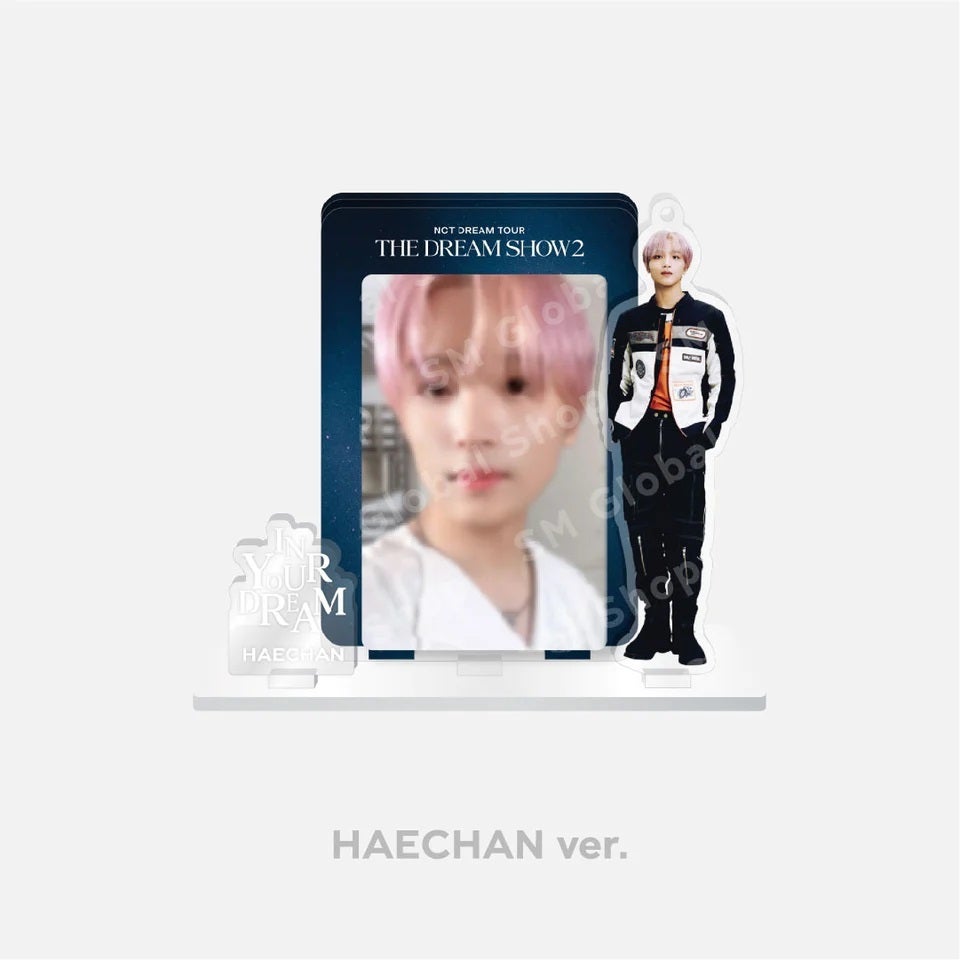NCT DREAM Acrylic Photocard Stand Set NCT DREAM TOUR THE DREAM SHOW 2 In YOUR DREAM HAECHAN Ver - main image
