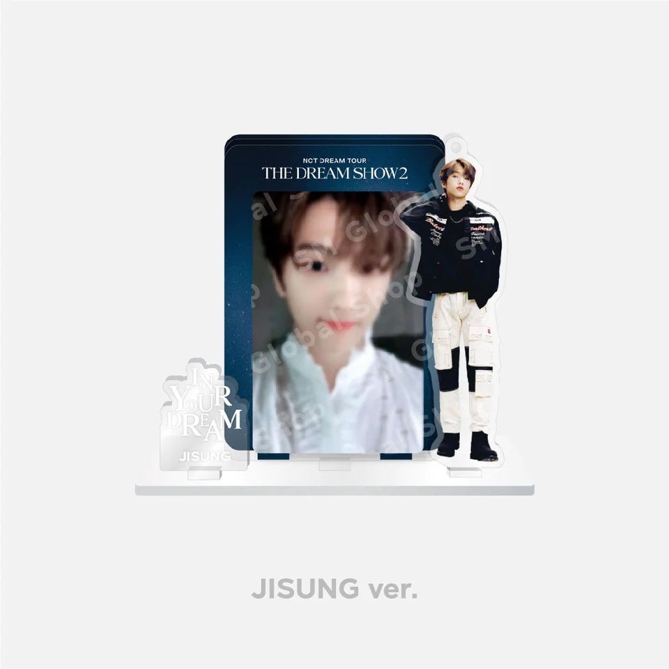 NCT DREAM Acrylic Photocard Stand Set NCT DREAM TOUR THE DREAM SHOW 2 In YOUR DREAM JISUNG Ver - main image