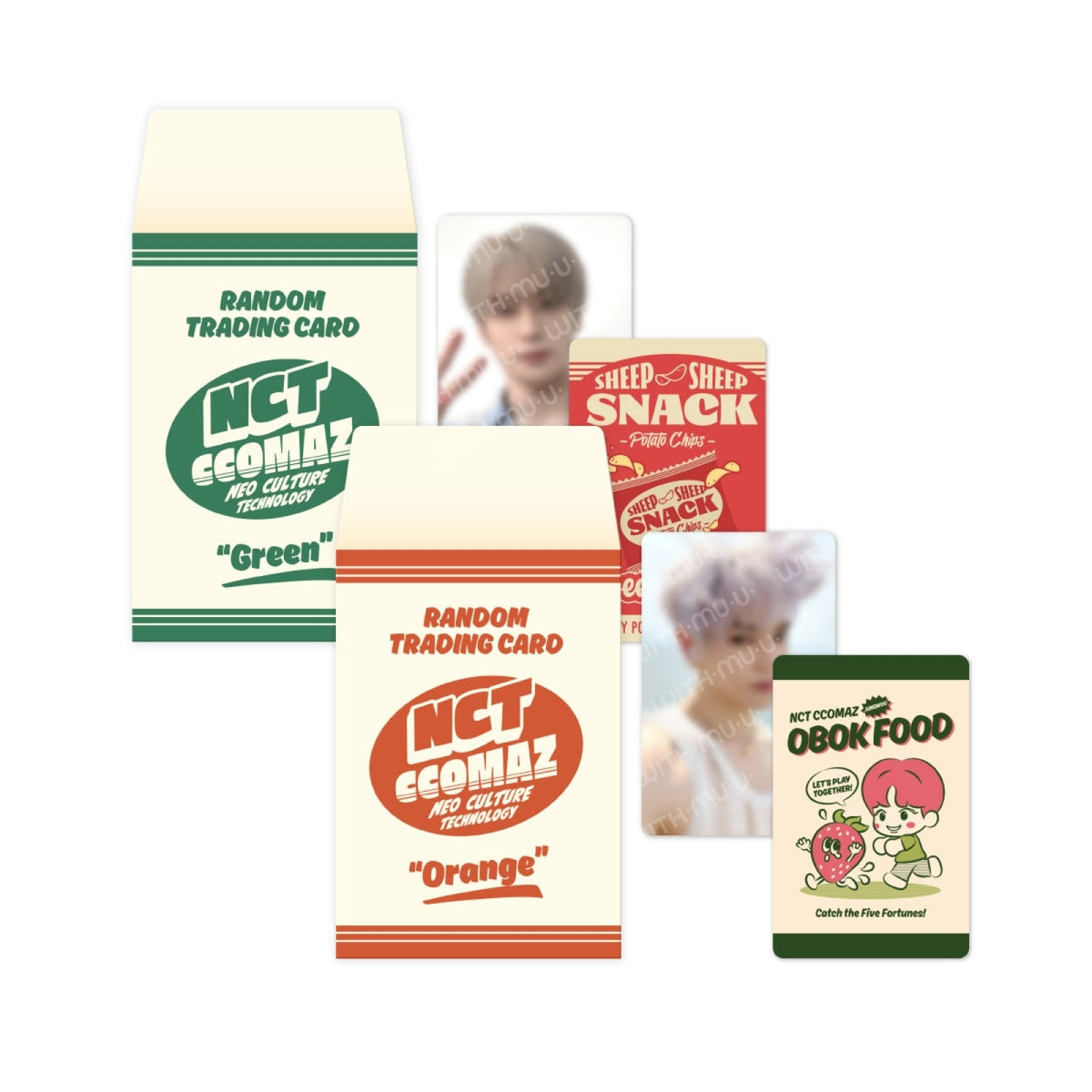 NCT Trading Card Set NCT CCOMAZ GROCERY STORE 2nd MD - 2 variations main image
