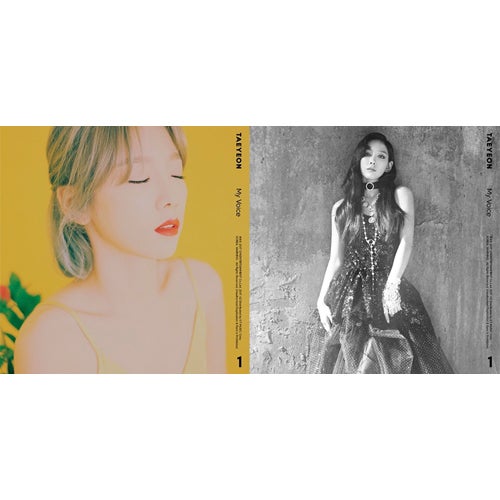 TAEYEON My Voice 1st Album  2 Variations Ver Main Product Image