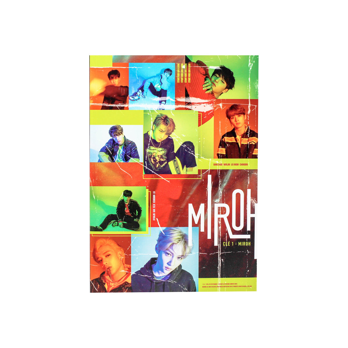 Stray Kids Clé 1 MIROH 4th Mini Album Miroh Ver Main Cover Image