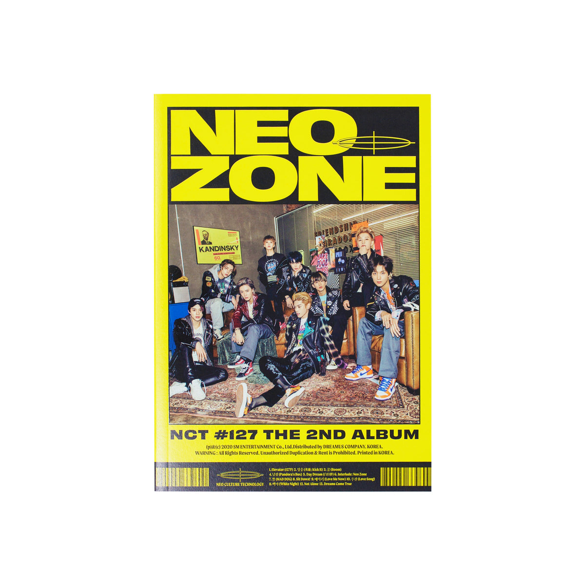 NCT 127 Neo Zone 2nd Album N ver cover image